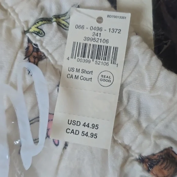 Aerie Cream Pajama Set with Cindy Lou Print - Picture 4 of 4